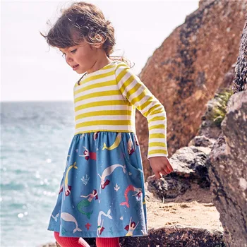 Jumping meters Baby girls clothing dresses for girls animals print jersey cotton children clothes dresses for 18-6T girls dress
Jumping meters Baby girls clothing dresses for girls animals print jersey cotton children clothes dresses for 18-6T girls dress