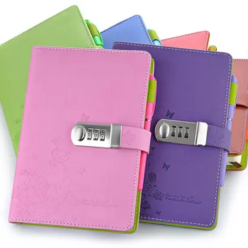 New originality Notebook A5 Personal diary with lock code Personal Notepad stationery Products Supplies gift
New originality Notebook A5 Personal diary with lock code Personal Notepad stationery Products Supplies gift