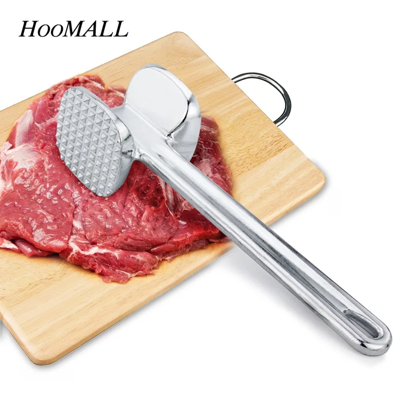 Hoomall Aluminum Alloy Steak Tenderizers Meat Hammer Pounders Knock-Sided Prok Kitchen Tools Beaf Smashing Cookware 20x5.5cm
Hoomall Aluminum Alloy Steak Tenderizers Meat Hammer Pounders Knock-Sided Prok Kitchen Tools Beaf Smashing Cookware 20x5.5cm