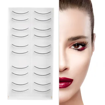 brand new 10pairs practice false eyelashes durable fake eyelash reusable eyelash extension training set with self-adhesive tape
brand new 10pairs practice false eyelashes durable fake eyelash reusable eyelash extension training set with self-adhesive tape
