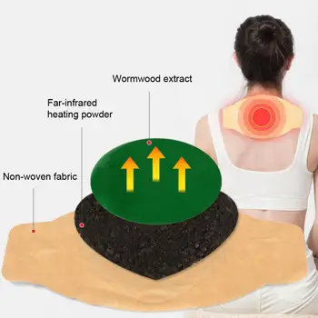 6Pcs/Box Self-heating Pain Relief Patch Moxibustion Sticker Neck Shoulder Back Pain Relieve Massage Relaxation
6Pcs/Box Self-heating Pain Relief Patch Moxibustion Sticker Neck Shoulder Back Pain Relieve Massage Relaxation