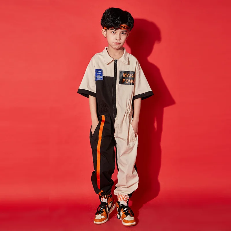 New Fashion Children'S Street Dance Suit Boy Hip Hop Jumpsuit Kids Street Dance Costume Performance Trend DQL165
New Fashion Children'S Street Dance Suit Boy Hip Hop Jumpsuit Kids Street Dance Costume Performance Trend DQL165