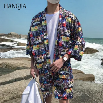 Cartoon Naruto Kimono Jacket Mens Japanese Printed Cardigan Male Beach 3/4 Sleeve Casual Coats Top Streetwear New Thin Outwear
Cartoon Naruto Kimono Jacket Mens Japanese Printed Cardigan Male Beach 3/4 Sleeve Casual Coats Top Streetwear New Thin Outwear