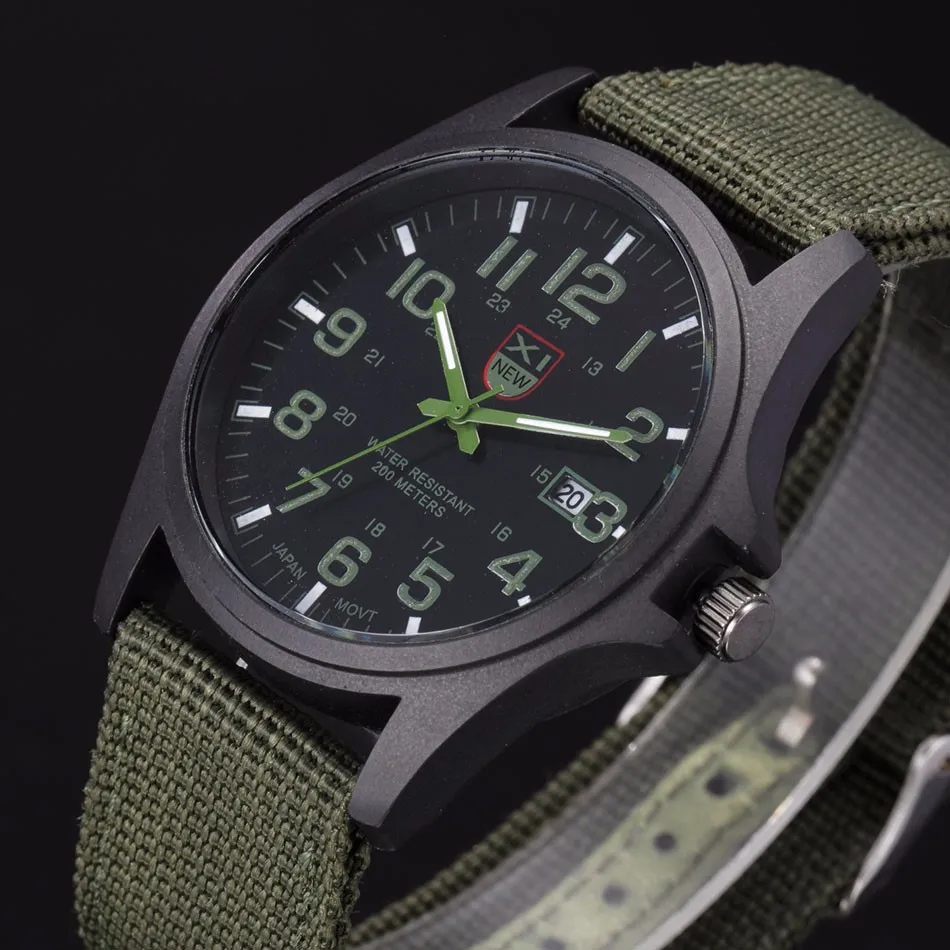 Best selling Outdoor Mens Date Stainless Steel Military Sports Analog Quartz Army Wrist Watch horloges mannen 2019 NEW 40Q
Best selling Outdoor Mens Date Stainless Steel Military Sports Analog Quartz Army Wrist Watch horloges mannen 2019 NEW 40Q