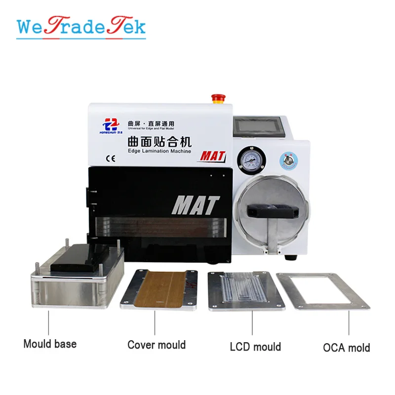 MAT Edge Laminating Machine OCA Vacuum Laminating Bubble Remover LCD Screen Refurbish Machine for Samsung IP With 6 Molds
MAT Edge Laminating Machine OCA Vacuum Laminating Bubble Remover LCD Screen Refurbish Machine for Samsung IP With 6 Molds