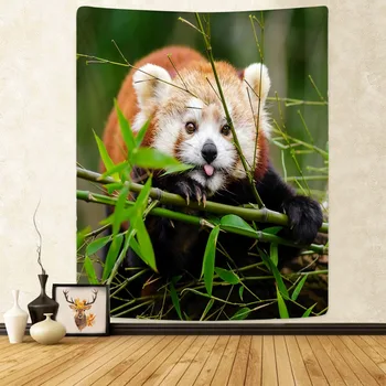 HommomH Tapestry Art Decor Wall Hanging in Dorm Living Room Bedroom Cute Raccoon Baby Forest Bamboo Green
HommomH Tapestry Art Decor Wall Hanging in Dorm Living Room Bedroom Cute Raccoon Baby Forest Bamboo Green