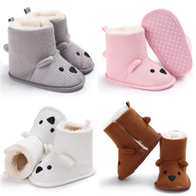 Winter Newborn Baby Toddler Boys Girls Crochet knit Boot Cartoon Bear Anti-Slip Boots Warm Soft Sole Plush Shoes
Winter Newborn Baby Toddler Boys Girls Crochet knit Boot Cartoon Bear Anti-Slip Boots Warm Soft Sole Plush Shoes