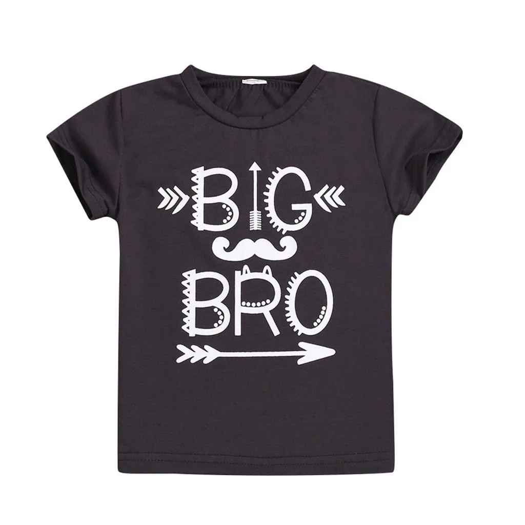 2019 NEW Casual Brothers Children Kid Boy Infant Short Sleeve Letter Printed Top Clothes O-Neck Summer Free Shipping W#5
2019 NEW Casual Brothers Children Kid Boy Infant Short Sleeve Letter Printed Top Clothes O-Neck Summer Free Shipping W#5