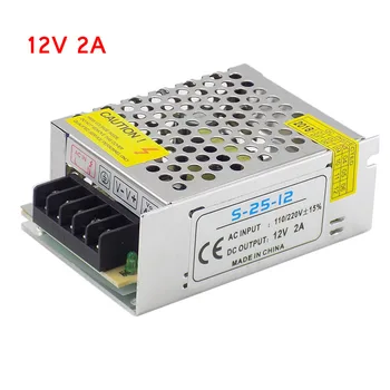 DC 12V 2A 24W AC 110V 220V LED Lighting Transformers Power Supply led Driver Power Adapter for LED Strip Light Switch
DC 12V 2A 24W AC 110V 220V LED Lighting Transformers Power Supply led Driver Power Adapter for LED Strip Light Switch