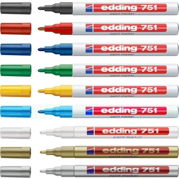 Germany Edding 751 Metal Steel Paint Marker Pen 1-2MM Industrial Marker Pen 1PCS
Germany Edding 751 Metal Steel Paint Marker Pen 1-2MM Industrial Marker Pen 1PCS