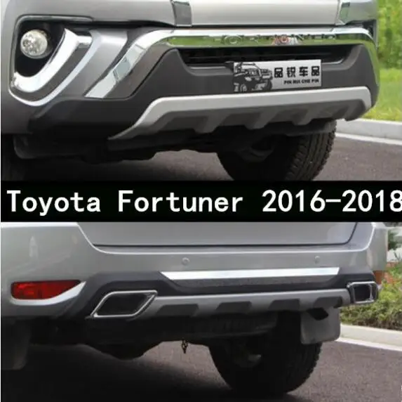 ABS CHROME CAR FRONT+REAR BUMPERS PROTECTOR GUARD SKID PLATE FOR Toyota Fortuner 2016 2017 2018 2019
ABS CHROME CAR FRONT+REAR BUMPERS PROTECTOR GUARD SKID PLATE FOR Toyota Fortuner 2016 2017 2018 2019