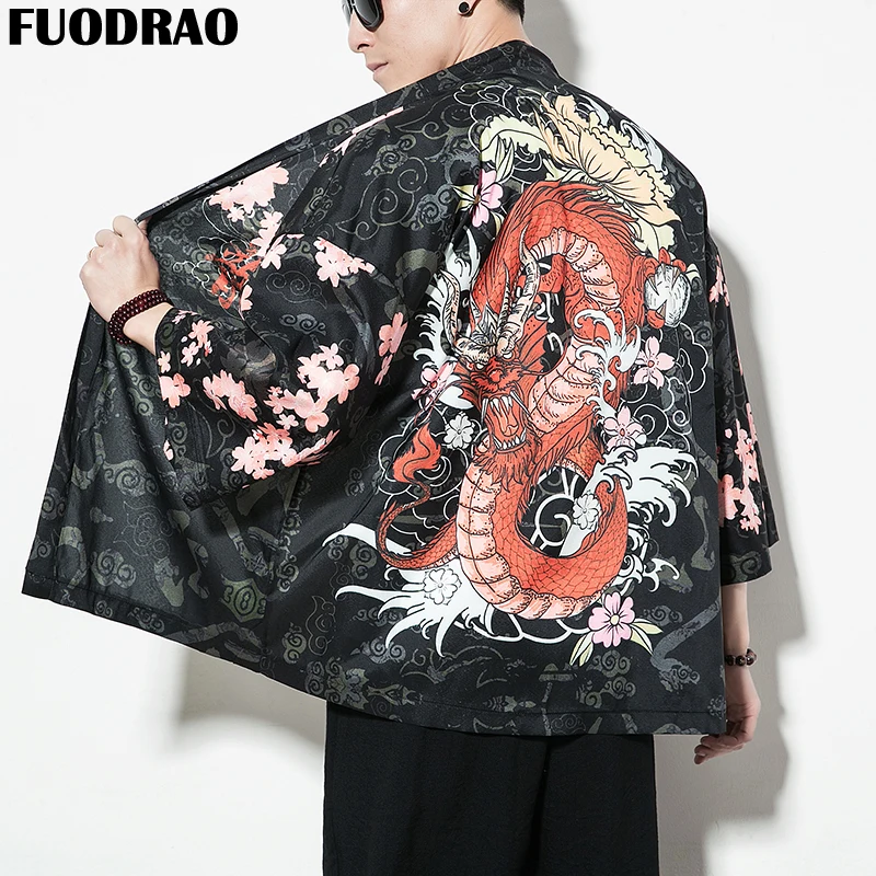 FUODRAO Kimono Men Summer Kimono Cardigan Male Chinese Vintage Windbreaker Jackets Hip Hop Streetwear Men Clothing 5XL J142
FUODRAO Kimono Men Summer Kimono Cardigan Male Chinese Vintage Windbreaker Jackets Hip Hop Streetwear Men Clothing 5XL J142