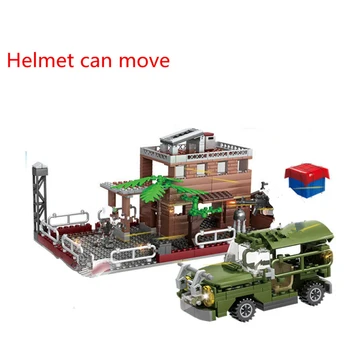 Fit military weapon guns PUBG FPS Game Unknown's Battlegrounds Model Soldier Army SWAT MOC Building Blocks Boys toys
Fit military weapon guns PUBG FPS Game Unknown's Battlegrounds Model Soldier Army SWAT MOC Building Blocks Boys toys