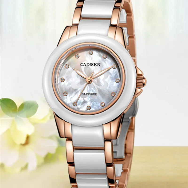 2017 CADISEN ladies watch woman brand name De Luxe girl leisure ceramic wristwatch ladies watches Relogio Feminino watches
2017 CADISEN ladies watch woman brand name De Luxe girl leisure ceramic wristwatch ladies watches Relogio Feminino watches