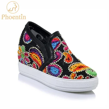 Phoentin mixed colors lolita wedges fretwork mesh high heels platform fashion sneakers wedge slip on dress shoes women FT520
Phoentin mixed colors lolita wedges fretwork mesh high heels platform fashion sneakers wedge slip on dress shoes women FT520
