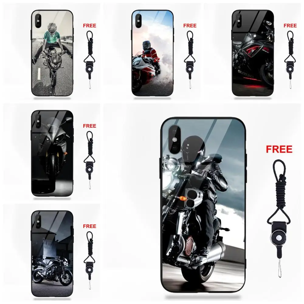 Soft TPU Frame+Tempered Glass Mobile Case Collection Motorcycle Motorbike For Apple iPhone X XS Max XR 5 5C 5S SE 6 6S 7 8 Plus
Soft TPU Frame+Tempered Glass Mobile Case Collection Motorcycle Motorbike For Apple iPhone X XS Max XR 5 5C 5S SE 6 6S 7 8 Plus
