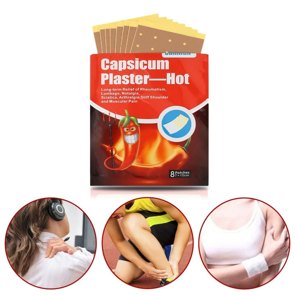 40PCS/5bags Chinese Herbal Medical Capsicum Plaster Hot Pain Relieving Patch Joint Neck Pain Back Pain for Shoulder Pain Relief
40PCS/5bags Chinese Herbal Medical Capsicum Plaster Hot Pain Relieving Patch Joint Neck Pain Back Pain for Shoulder Pain Relief