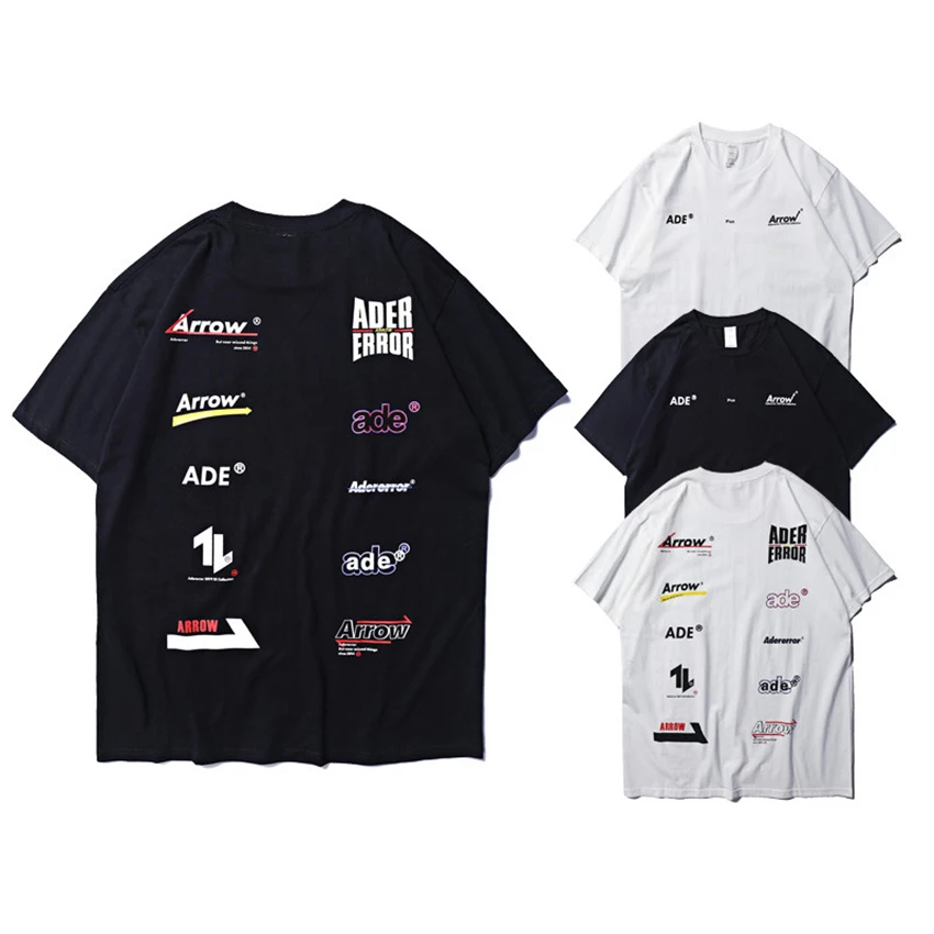 ADER Plus Arrow Array T-shirts Adererror 2019SS Collection Summer Fashion Loose Men Adererror T-shirt Short Sleeve Oversize Tee
ADER Plus Arrow Array T-shirts Adererror 2019SS Collection Summer Fashion Loose Men Adererror T-shirt Short Sleeve Oversize Tee