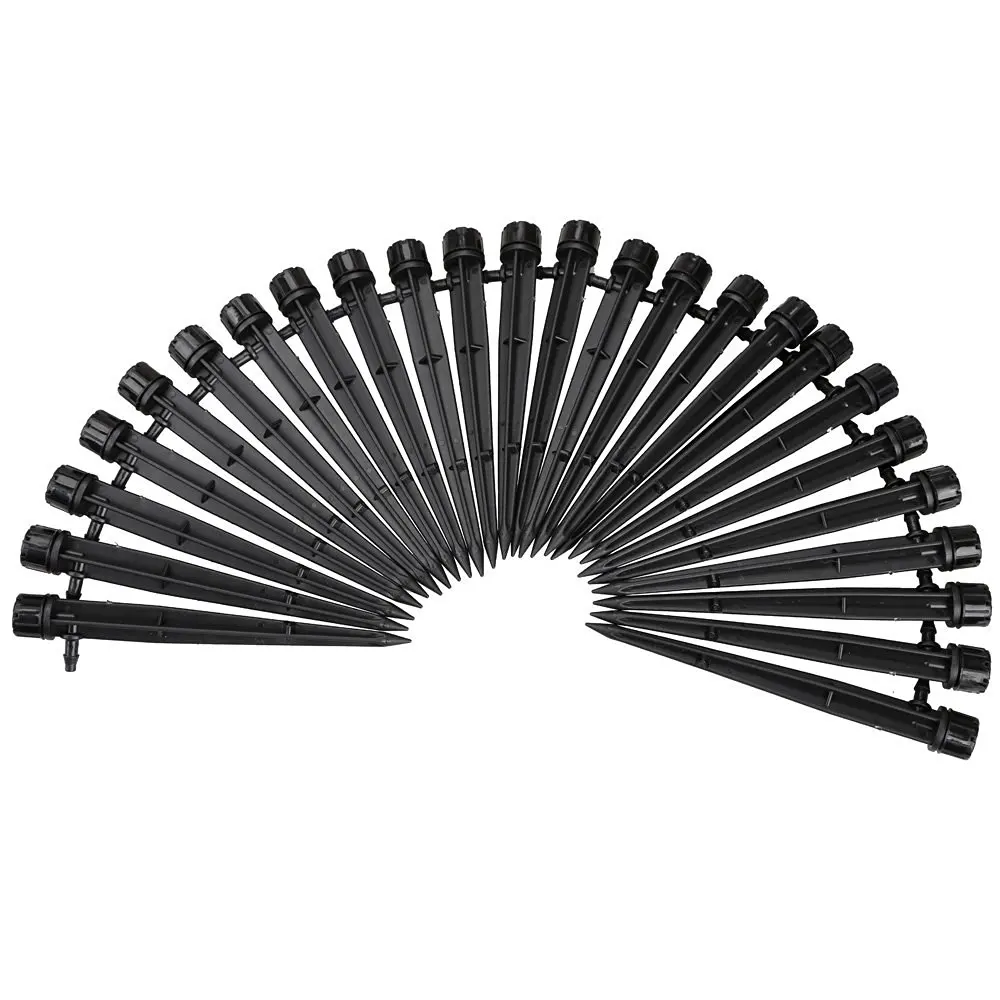 25 pcs. Adjustable Drip irrigation for plant irrigation system Water dispenser, black
25 pcs. Adjustable Drip irrigation for plant irrigation system Water dispenser, black