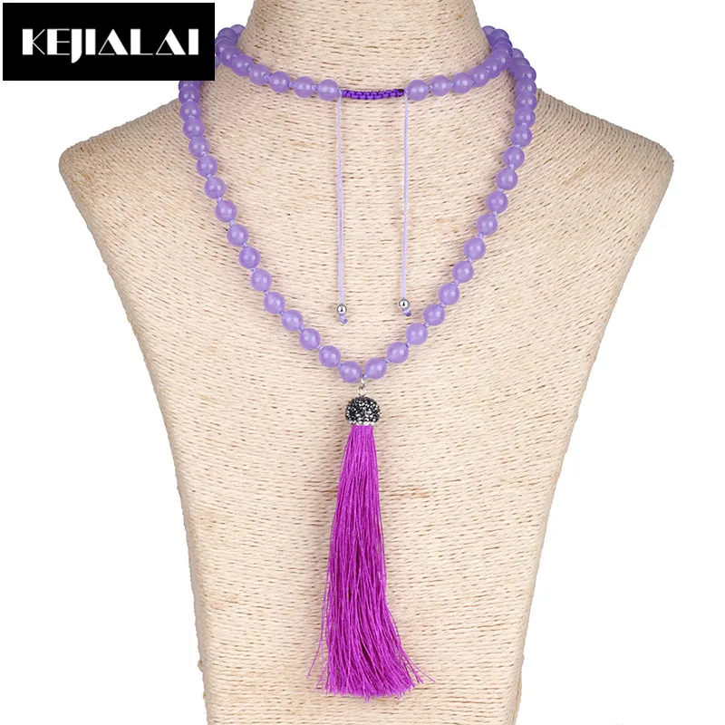 dankaishi Bohemian Long Tassel Pendant Necklace Multi Stone Beads Knotted Druzy Link Natural Stone 8mm Beads Handmade Jewelry
dankaishi Bohemian Long Tassel Pendant Necklace Multi Stone Beads Knotted Druzy Link Natural Stone 8mm Beads Handmade Jewelry