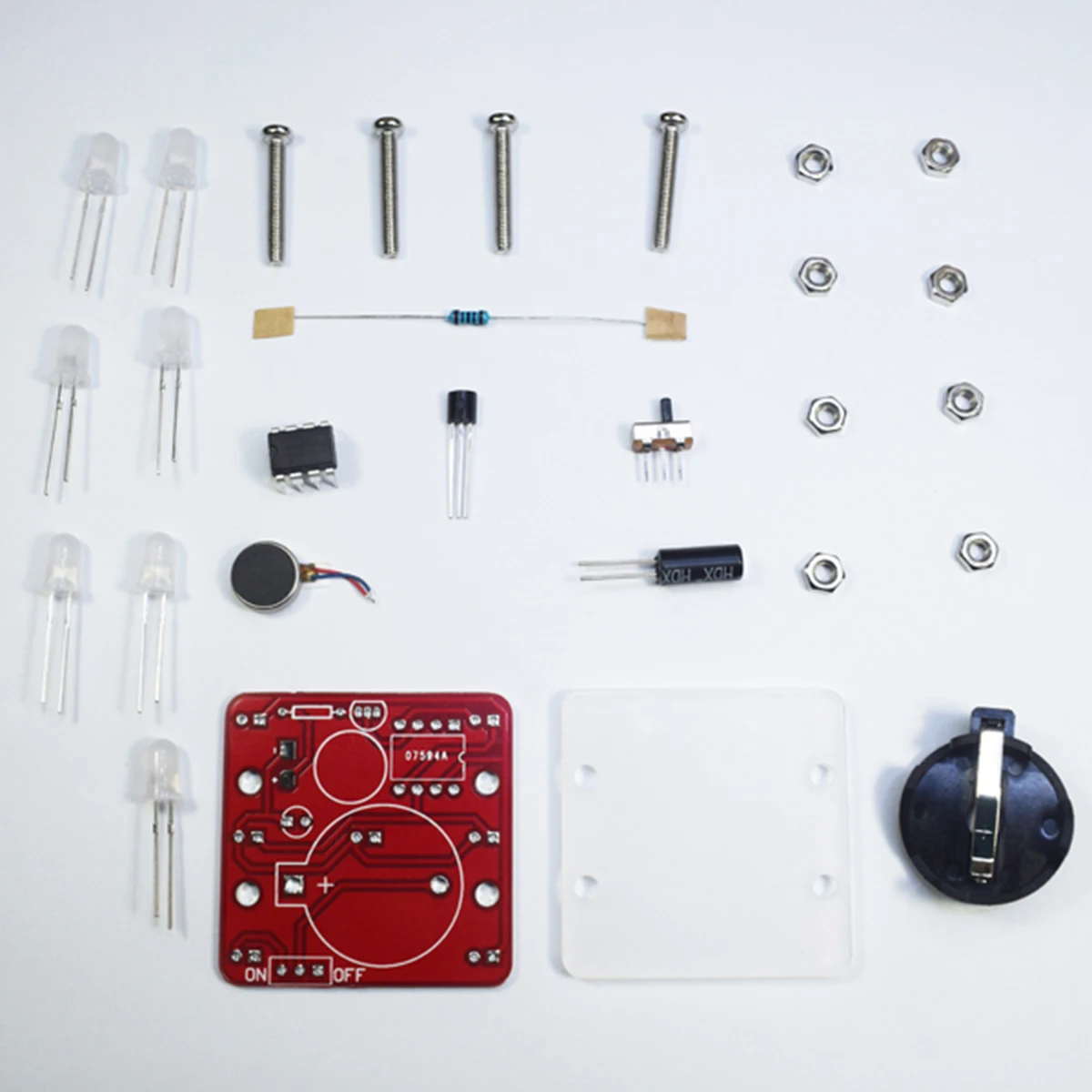 DIY Swing Shaking Flash LED Dice Kit Module With Small Vibration Motor NEW Entertainment Children Toy Gambling Dice
DIY Swing Shaking Flash LED Dice Kit Module With Small Vibration Motor NEW Entertainment Children Toy Gambling Dice
