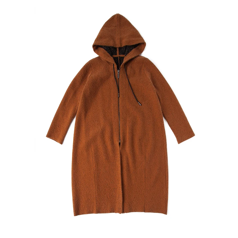 double face color mink cashmere dots clip yarns blend thick knit women hooded long cardigan sweater coat caramel 2colors M/3XL
double face color mink cashmere dots clip yarns blend thick knit women hooded long cardigan sweater coat caramel 2colors M/3XL