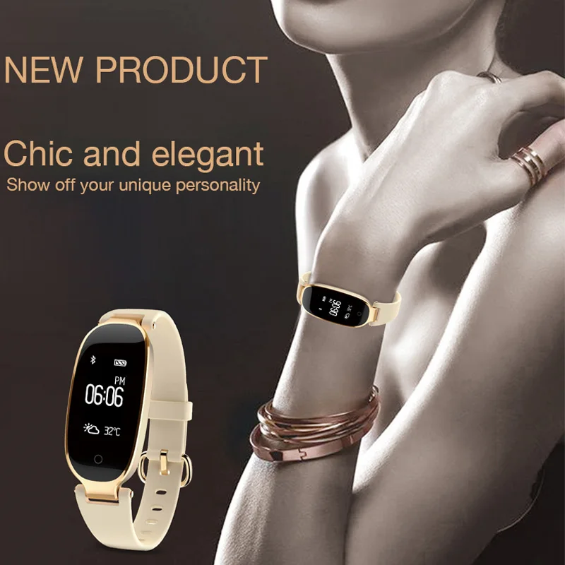 Sport Lady Smart Watch Women Bracelet Bluetooth Waterproof Heart Rate Monitor Pedometer Fitness Watch Smartwatch For Android IOS
Sport Lady Smart Watch Women Bracelet Bluetooth Waterproof Heart Rate Monitor Pedometer Fitness Watch Smartwatch For Android IOS