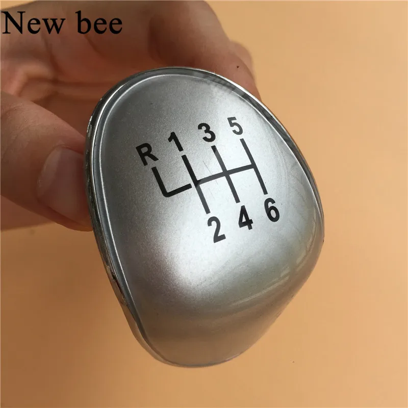 Newbee 6 Speed Gear Shift Knob Lever Stick Handle Cap Silver Cover Insert for Ford Fiesta Focus C-max B-max S-max Galaxy Kuga
Newbee 6 Speed Gear Shift Knob Lever Stick Handle Cap Silver Cover Insert for Ford Fiesta Focus C-max B-max S-max Galaxy Kuga