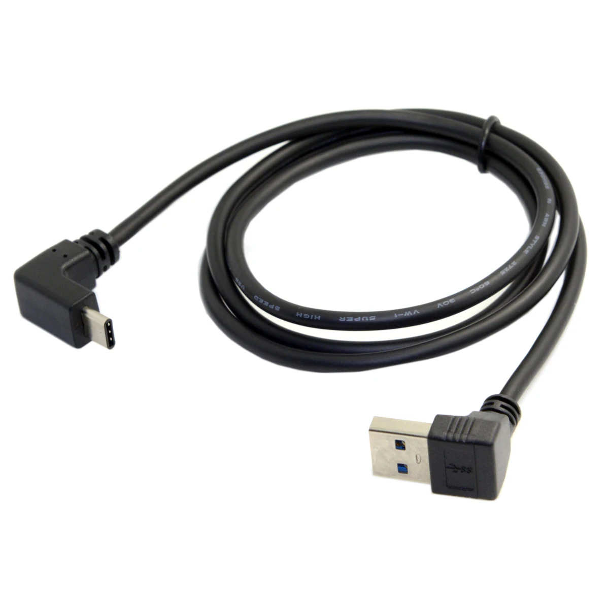 Cablecc 100cm USB 3.1 Type C USB-C Up & Down Angled to 90 Degree Down Angled A Male Data Cable for Laptop & Tablet & Phone
Cablecc 100cm USB 3.1 Type C USB-C Up & Down Angled to 90 Degree Down Angled A Male Data Cable for Laptop & Tablet & Phone