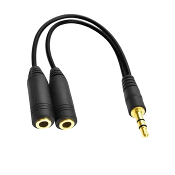 Universal Dual 3.5mm Stereo Plugs Earbud Earphone Headset Headphone Splitter for iPad 1/2/3/4/Air Mini
Universal Dual 3.5mm Stereo Plugs Earbud Earphone Headset Headphone Splitter for iPad 1/2/3/4/Air Mini