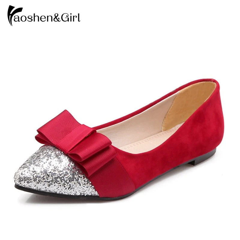 Women Flat Shoes Bow Cute Pumps Pointed Fashion Ladies Spring Summer Pump Fashion Chaussure Femme Boat Shoes G784
Women Flat Shoes Bow Cute Pumps Pointed Fashion Ladies Spring Summer Pump Fashion Chaussure Femme Boat Shoes G784