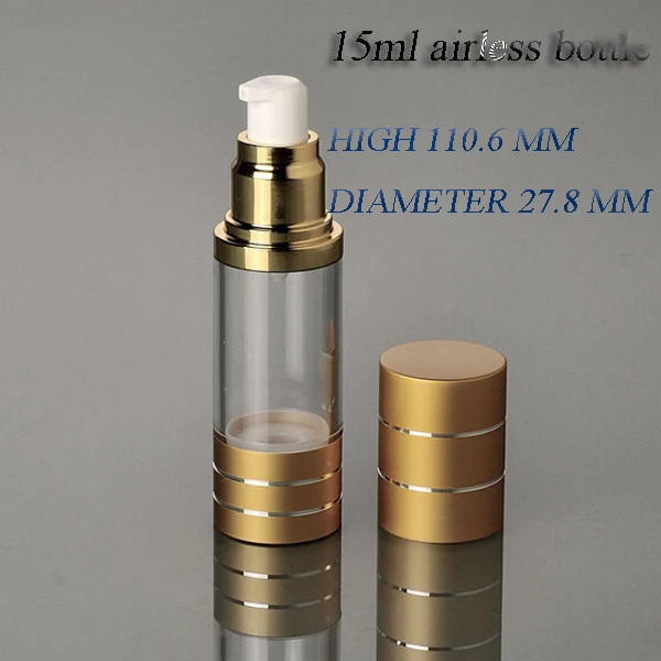 FN 15ML airless bottle or plastic lotion bottle with airless pump used for Cosmetic Sprayer or Cosmetic Packaging
FN 15ML airless bottle or plastic lotion bottle with airless pump used for Cosmetic Sprayer or Cosmetic Packaging