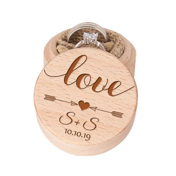Personalised Love with Arrow Wedding Wooden Ring Box Custom Names Date Wood Anniversary Perfect Keepsake Ring Box for Wedding
Personalised Love with Arrow Wedding Wooden Ring Box Custom Names Date Wood Anniversary Perfect Keepsake Ring Box for Wedding