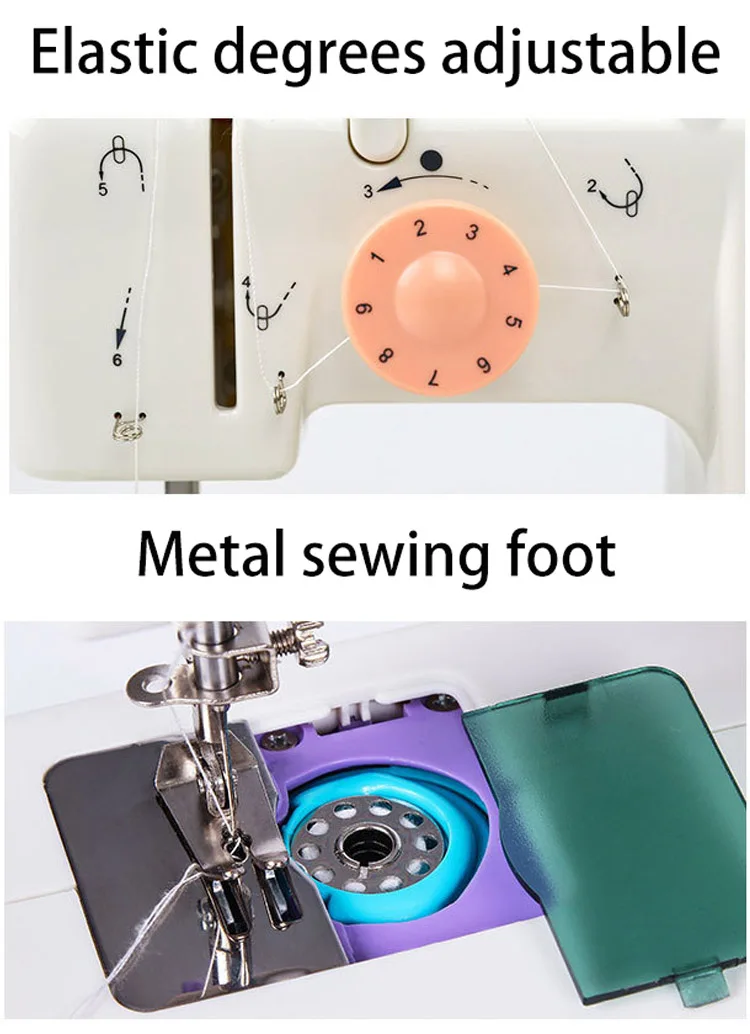 Generic Mini Electric Sewing Machine With Sewing Machines Accessories