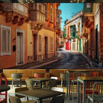 Custom Photo Wallpaper For Walls 3D European Style Street City Landscape Wall Painting Restaurant Cafe Living Room Murals Decor
Custom Photo Wallpaper For Walls 3D European Style Street City Landscape Wall Painting Restaurant Cafe Living Room Murals Decor