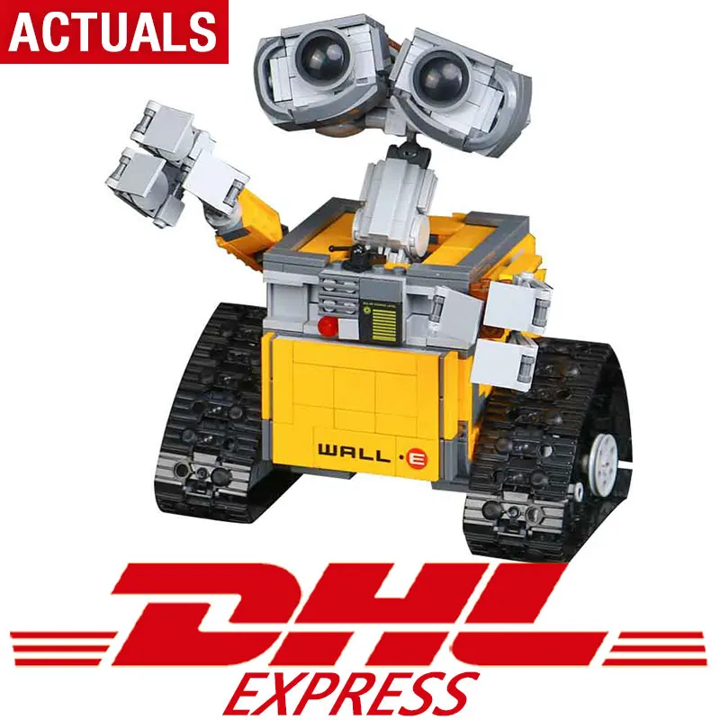 Newest 16003 687pcs THE Legoing 21303 dea Robot WALL E Building Set Kits Blocks Bricks Educational Toy For Children
Newest 16003 687pcs THE Legoing 21303 dea Robot WALL E Building Set Kits Blocks Bricks Educational Toy For Children