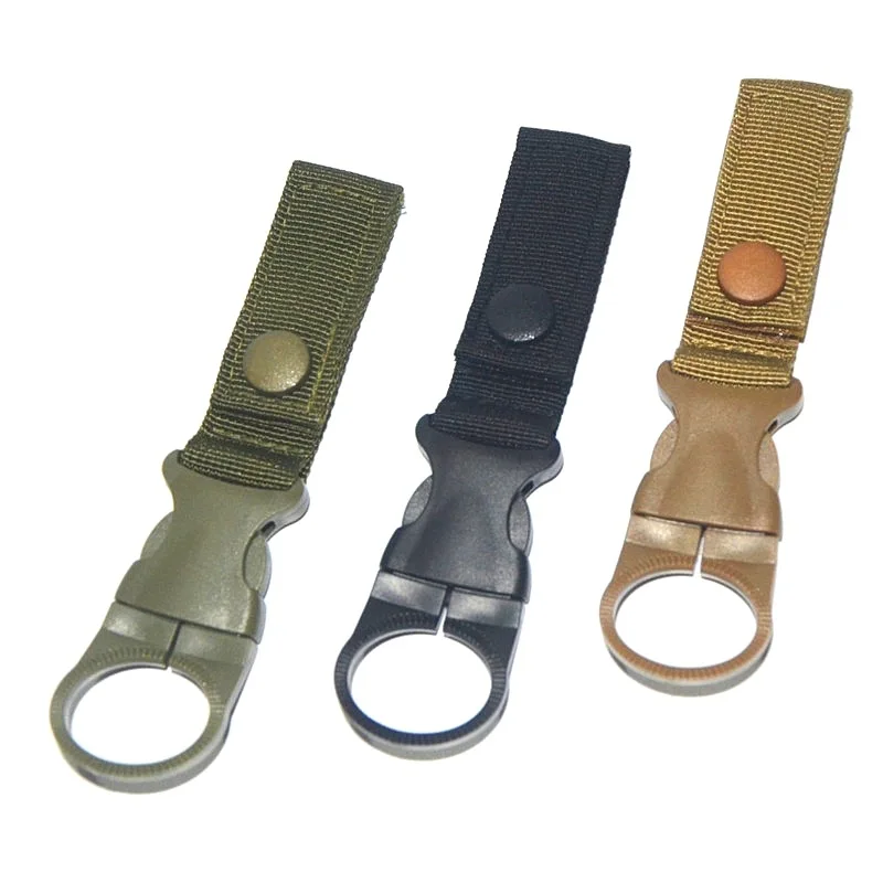 Mini Water Bottle Holder Hook Outdoor Carabiner Climbing Kettle Clip Hiking Key Chain
Mini Water Bottle Holder Hook Outdoor Carabiner Climbing Kettle Clip Hiking Key Chain