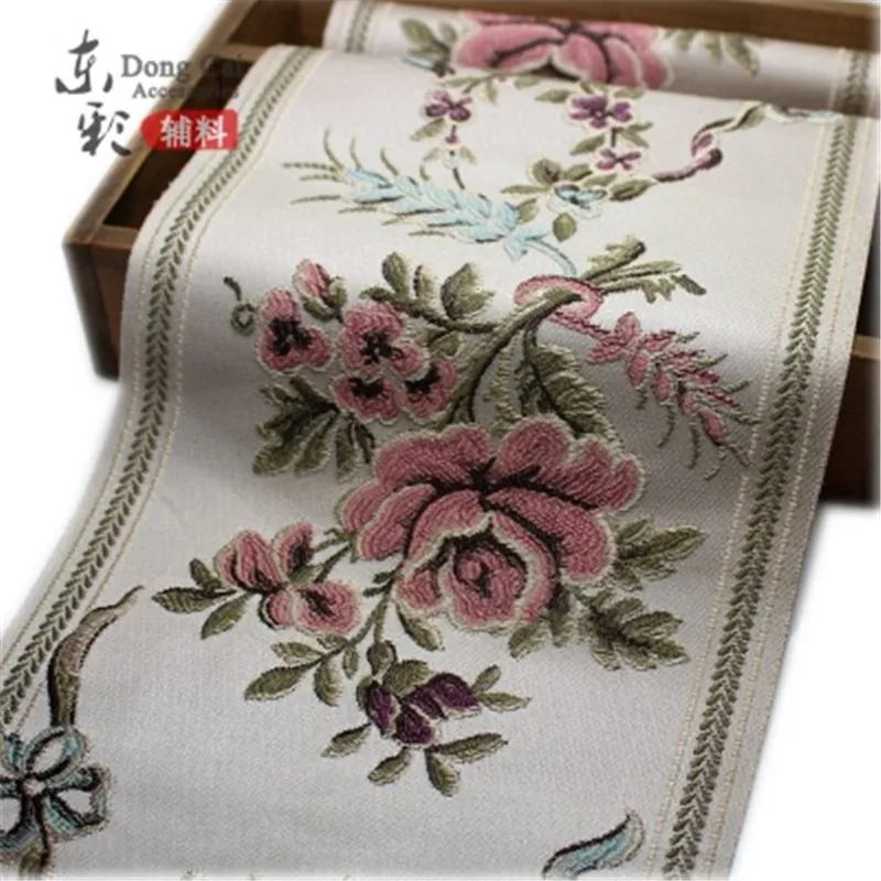 10yards *8cm Exquisite Ethnic Style Embroidery Jacquard Ribbon Minority Clothing Accessories Curtains Decoration
10yards *8cm Exquisite Ethnic Style Embroidery Jacquard Ribbon Minority Clothing Accessories Curtains Decoration
