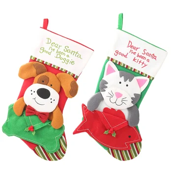 Cute Christmas Gift Bags Candy Bag Santa Claus Dog Cat Shape Classic Design Christmas Tree Hangings Kid's Xmas Gift Candy Bags
Cute Christmas Gift Bags Candy Bag Santa Claus Dog Cat Shape Classic Design Christmas Tree Hangings Kid's Xmas Gift Candy Bags
