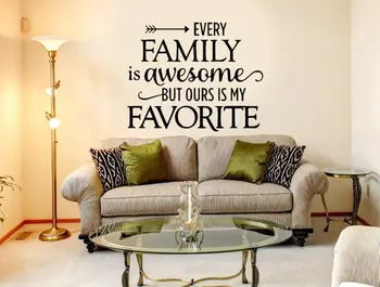 FML-08 Every Family is Awesome Family Wall Decal - Living Room Living Room Decor - Wall Sticker home Decor
FML-08 Every Family is Awesome Family Wall Decal - Living Room Living Room Decor - Wall Sticker home Decor