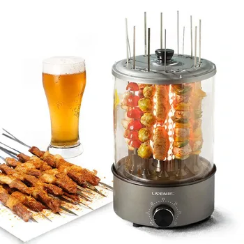 Fully automatic BBQ machine Grill Home use Small Smokeless Spin Timeable Skewers
Fully automatic BBQ machine Grill Home use Small Smokeless Spin Timeable Skewers