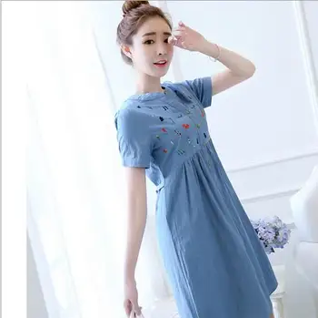 New Summer Maternity Clothing,Short Sleeve Linen Maternity Dress For Pregnant Women,Cute Maternity Clothing
New Summer Maternity Clothing,Short Sleeve Linen Maternity Dress For Pregnant Women,Cute Maternity Clothing