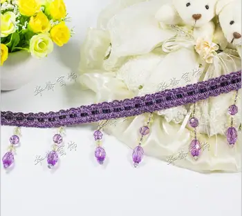 Sewing Accessories Lace Trims Trimmings Crystal Beaded Lace Ribbon Embroidered Lace Fabric for Curtain lace 6 Yards a Lot
Sewing Accessories Lace Trims Trimmings Crystal Beaded Lace Ribbon Embroidered Lace Fabric for Curtain lace 6 Yards a Lot