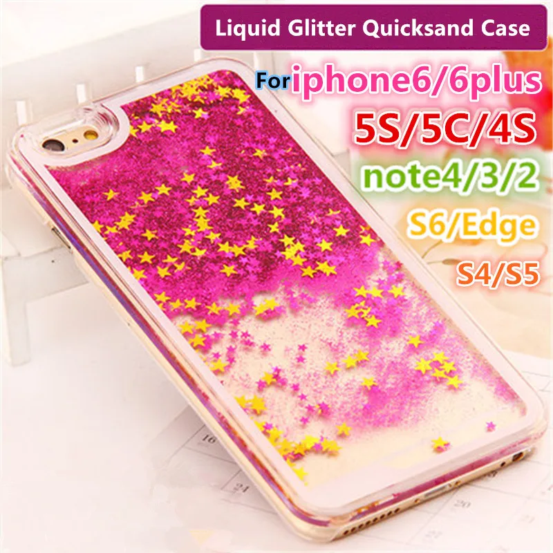Dynamic Liquid Glitter Sand Quicksand Star phone Case cover For iphone 6 6s 7 plus 5c 5s For Samsung S6 S7 edge S5 S4 Note 3 4 5
Dynamic Liquid Glitter Sand Quicksand Star phone Case cover For iphone 6 6s 7 plus 5c 5s For Samsung S6 S7 edge S5 S4 Note 3 4 5