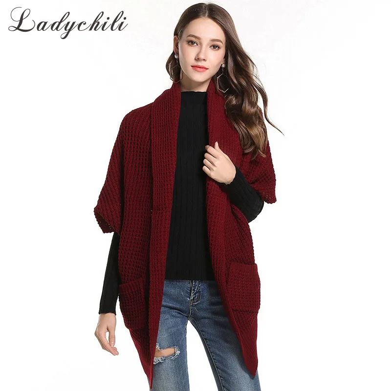 Ladychili Women Clothing Thick Winter Crochet Patterns as handmake Knitting Cardigan Coat Middle Sleeve Special Back CardiganS48
Ladychili Women Clothing Thick Winter Crochet Patterns as handmake Knitting Cardigan Coat Middle Sleeve Special Back CardiganS48