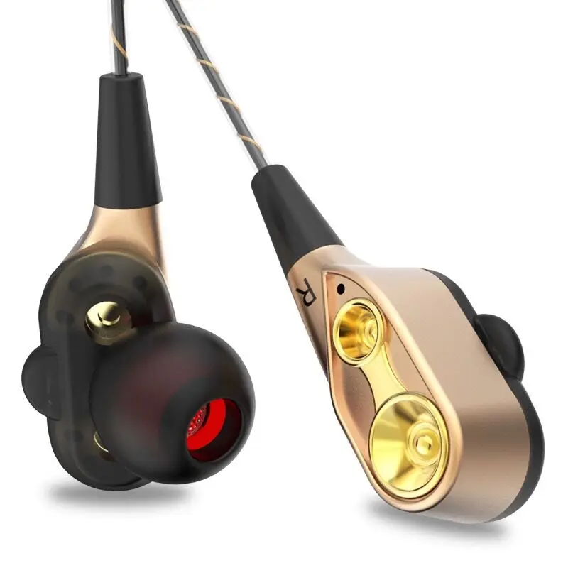 GSDUN GS12 Double Dynamic Earphone Sport Headphones Bass Dual Drivers Headset Earbud with Mic for Phones Iphone Xiaomi Samsung
GSDUN GS12 Double Dynamic Earphone Sport Headphones Bass Dual Drivers Headset Earbud with Mic for Phones Iphone Xiaomi Samsung