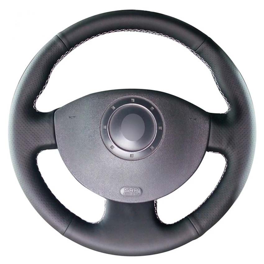 Black PU Faux Leather DIY Hand-stitched Car Steering Wheel Cover for Renault Megane 2 2003-2008 Kangoo 2008-2012 Scenic
Black PU Faux Leather DIY Hand-stitched Car Steering Wheel Cover for Renault Megane 2 2003-2008 Kangoo 2008-2012 Scenic