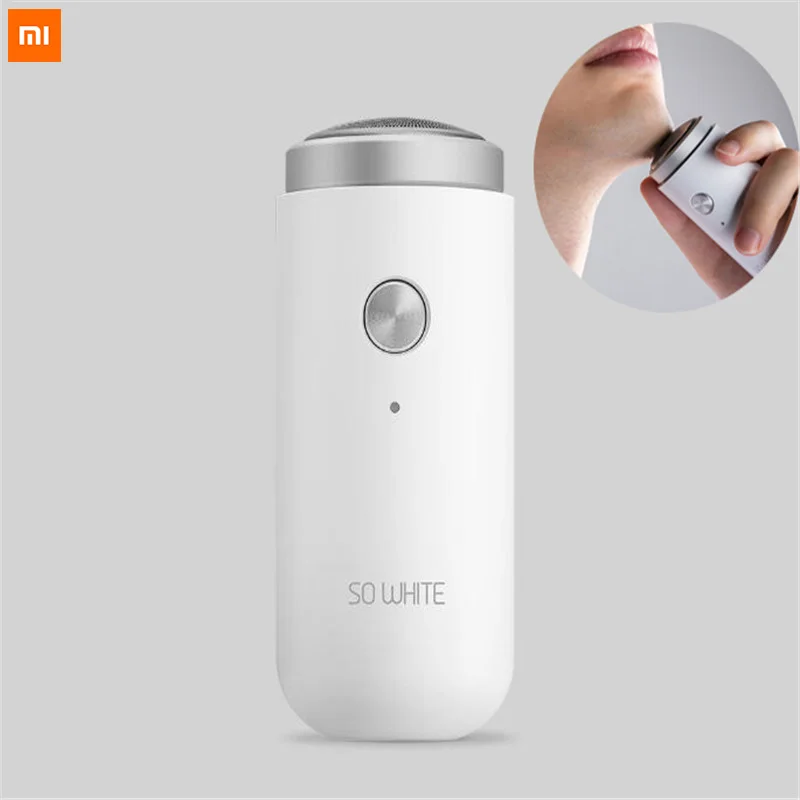 Xiaomi Mijia SO White Men Washable Type-c Rechargeable Mini Electric Shaver Dry and Wet Double Shaving Protable For Trip
Xiaomi Mijia SO White Men Washable Type-c Rechargeable Mini Electric Shaver Dry and Wet Double Shaving Protable For Trip