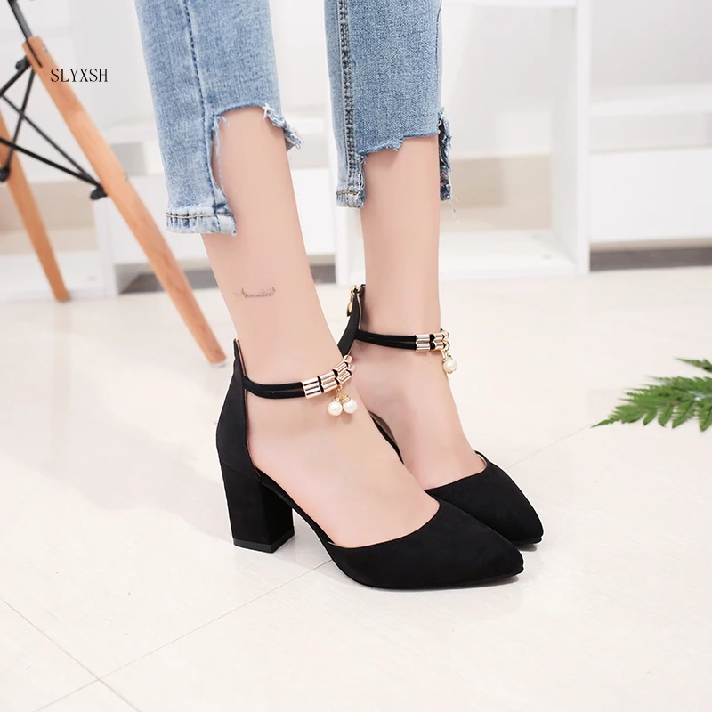 2018 Autumn Women Shoes Pointed Toe Pumps Dress sandals High Heels Boat shoes Wedding shoes tenis feminino Side with
2018 Autumn Women Shoes Pointed Toe Pumps Dress sandals High Heels Boat shoes Wedding shoes tenis feminino Side with