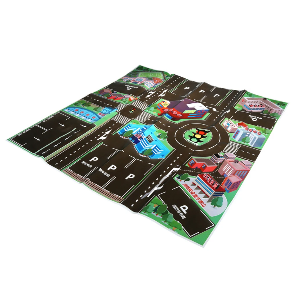 70 * 70CM Thick Town City Traffic Baby Crawling mat PVC Climbing Pad Green Road Children's Play Mat Carpet for Baby
70 * 70CM Thick Town City Traffic Baby Crawling mat PVC Climbing Pad Green Road Children's Play Mat Carpet for Baby